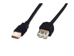 Digitus USB-Kabel, USB-A, 1,8 m, USB 2.0