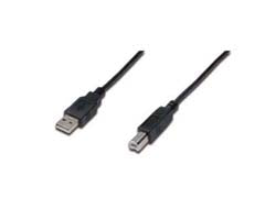 Digitus USB-Kabel, USB-A zu USB-B, 1 m, USB 2.0