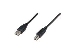 Digitus USB-Kabel, USB-A zu USB-B, 3 m, USB 2.0