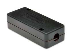 Digitus Junction Box Cat7 – Metallgehäuse, 35×80×26 mm, Schwarz