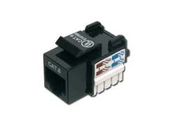 Digitus Keystone-Modul CAT 6 – ungeschirmt, RJ-45, Schwarz, 35×20×25 mm