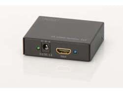 Digitus HDMI-Splitter 1x2 – 4K UHD, HDMI – Schwarz
