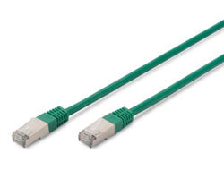 Digitus Patchkabel – 0,5 m, grün, geschirmt