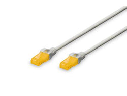 Digitus Patchkabel – 5 m, RJ45–RJ45, Grau, U/UTP, LSZH – 1 Stk.
