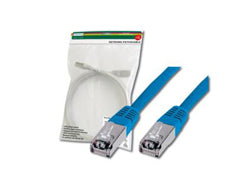 Digitus Patchkabel – 3 m, Blau, Cat5e, SF-UTP