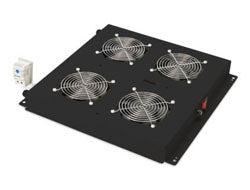 Digitus Lüftereinheit – 4 Lüfter, Schwarz, für Varioflex-N, Unique Network, Dynamic Basic