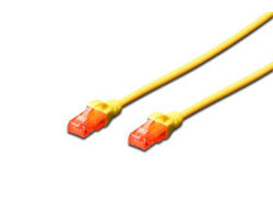 Digitus CAT 5E Patchkabel – 0,5 m, Schwarz, U-UTP, PVC
