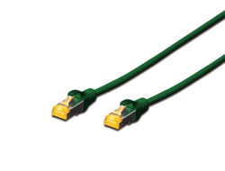 Digitus CAT6A Patchkabel – 2 m, Grün, S-FTP, LSZH