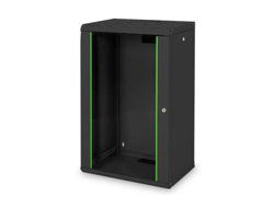 Digitus Unique – 19" Wandverteiler 20U, IP20, abschliessbar, 600 × 450 × 998 mm, schwarz