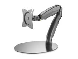 Digitus Monitorhalterung, Standfuss – bis 27", VESA 75 × 75/100 × 100 mm, 6 kg, schwarz