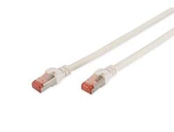 Digitus Patchkabel – 5 m, RJ45–RJ45, Grau, Cat6, S/FTP, LSZH – 10 Stk.