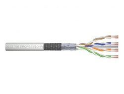Digitus Roh-Patchkabel – PoE+, 305 m, Grau, SF/UTP – 1 Stk.