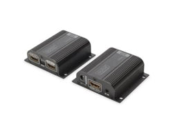 Digitus HDMI-Extender-Set – 1080p, 50 m, Cat6/Cat6a/Cat7 – Schwarz, Metall