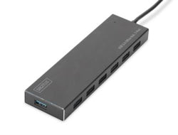 Digitus USB-Hub – USB 3.0, 7× USB-A, für Windows/Mac