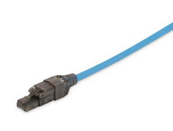 Digitus Cat6a Feldstecker – RJ-45, geschirmt, AWG 27/7–22/1, Schwarz