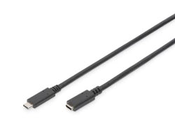 Digitus USB-Kabel, USB-C zu USB-C, 0,7 m, USB 3