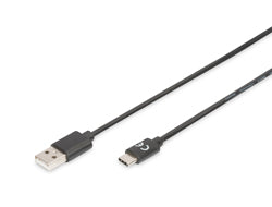 Digitus USB-Kabel, USB-C zu USB-A