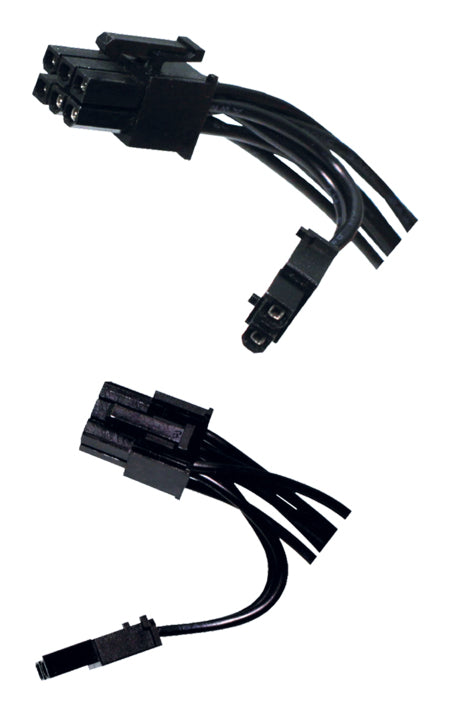 Xilence PCI-E Stromkabel – PCI-E 8-polig zu PCI-E 8-polig, 0,65 m, schwarz, für X-Serie und A+III-Serie Netzteile