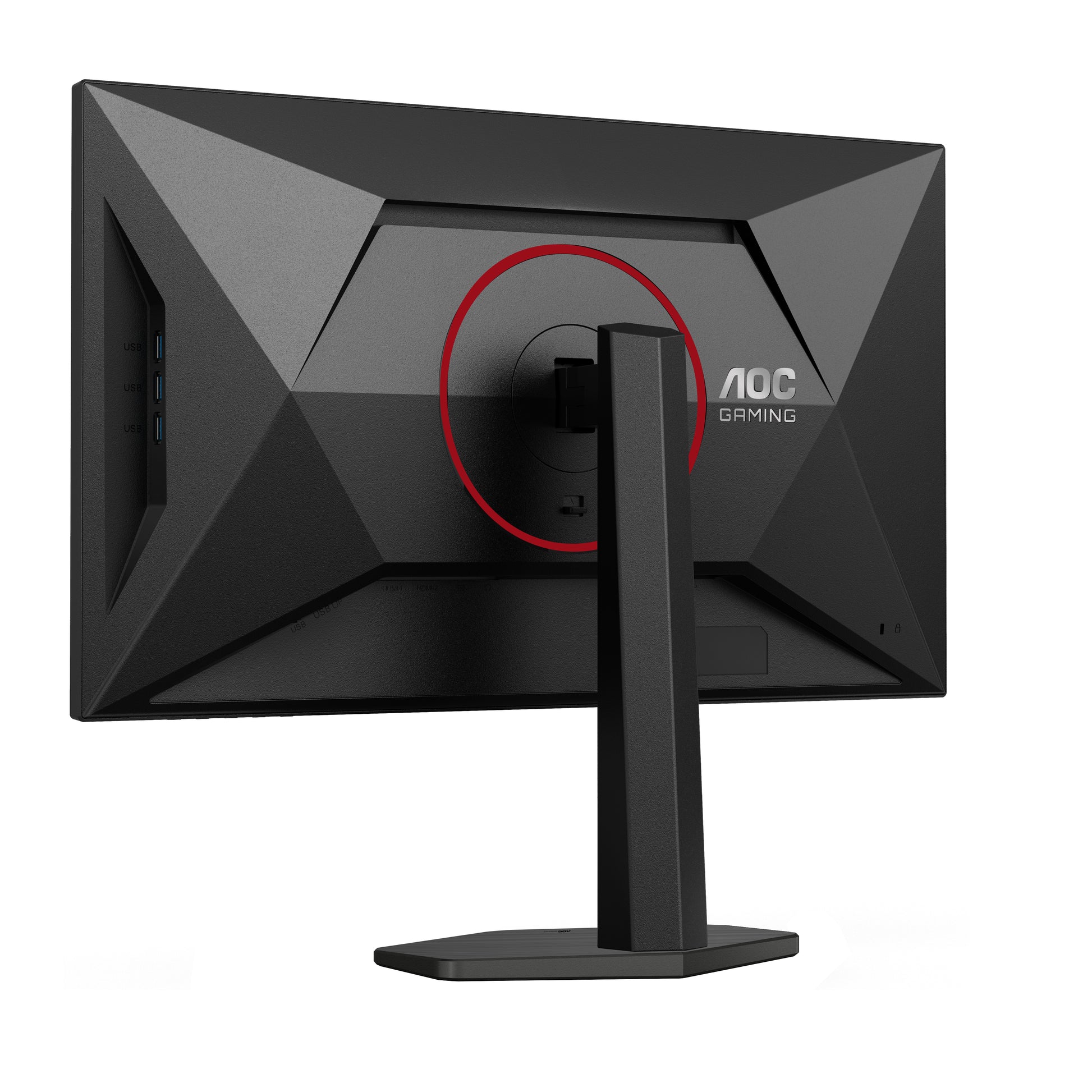 AOC Q27G4SRU – Monitor, 27", 2560 × 1440 (WQHD), IPS, 180 Hz, 450 cd/m², FreeSync, VESA 100 × 100, Schwarz