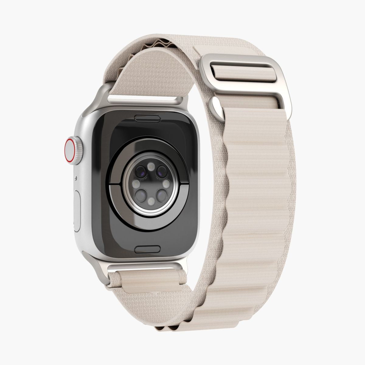 Vonmählen Action Loop Case 2 – Armband – für Apple Watch (diverse Grössen), Creme, Nylon