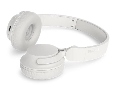 Philips TAH4000WT/00 On-Ear Kopfhörer – Stereo, BT 6.0, Weiss