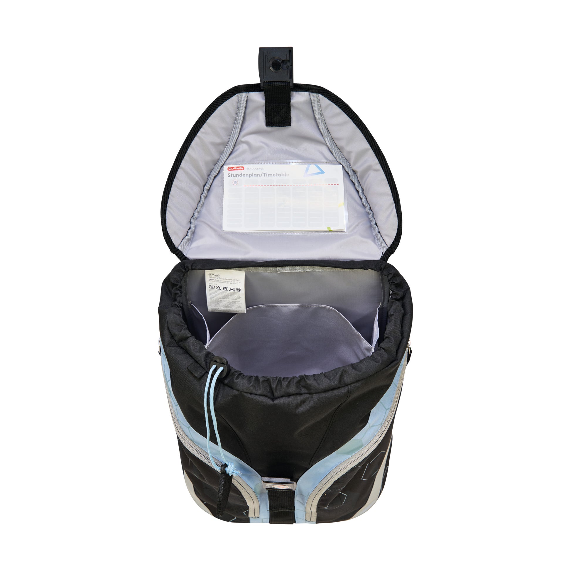 Herlitz SoftLight – Schulrucksack-Set 5-teilig, Cyber Soccer, 18 l, 28×38×23 cm