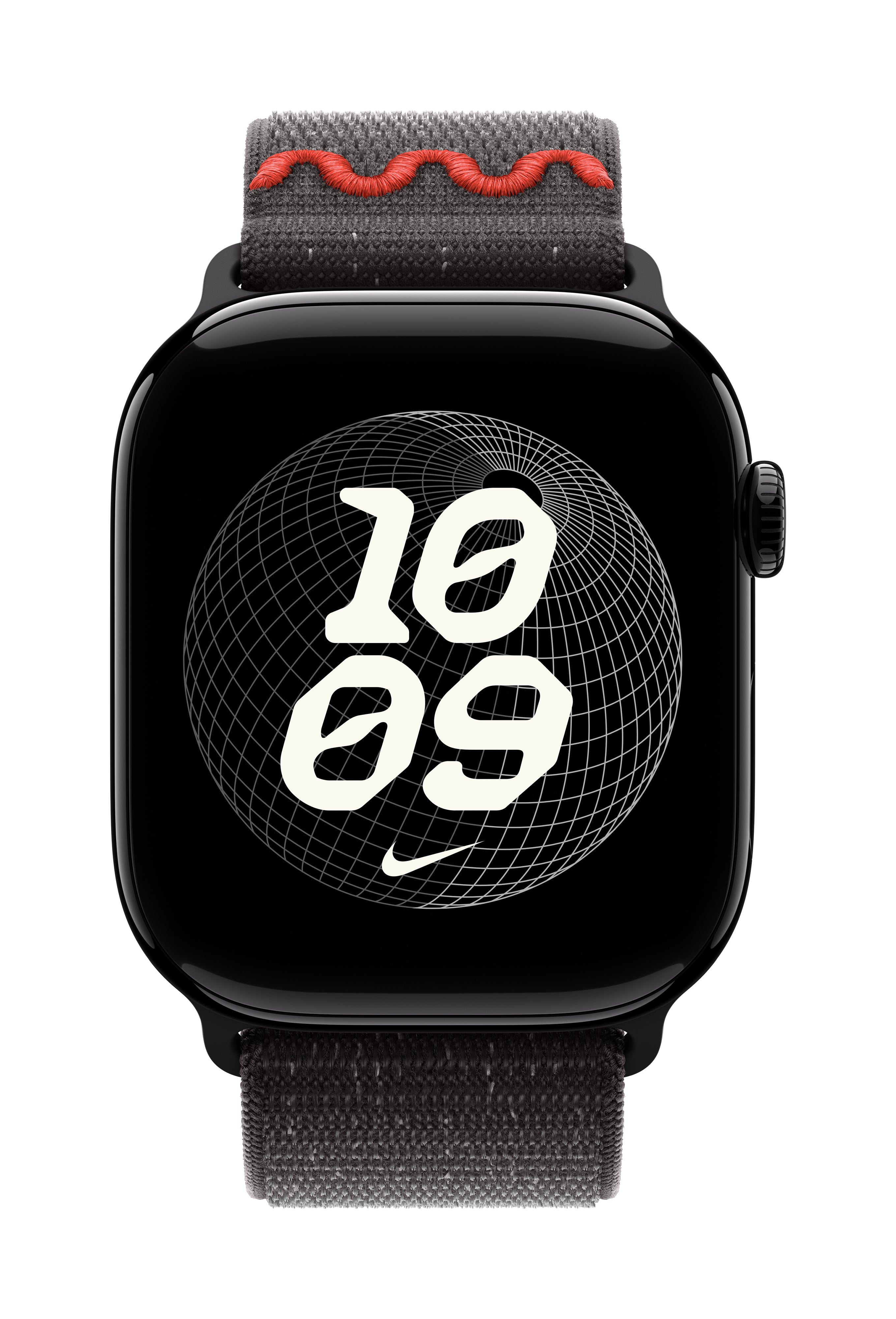Apple Nike Sport Loop – Armband – für Apple Watch 46 mm, Mitternacht, Einheitsgrösse