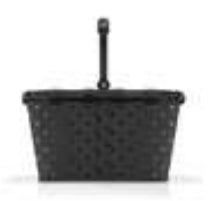 Reisenthel Stofftasche, Polyester, Schwarz Glanz, 480×290×280 mm