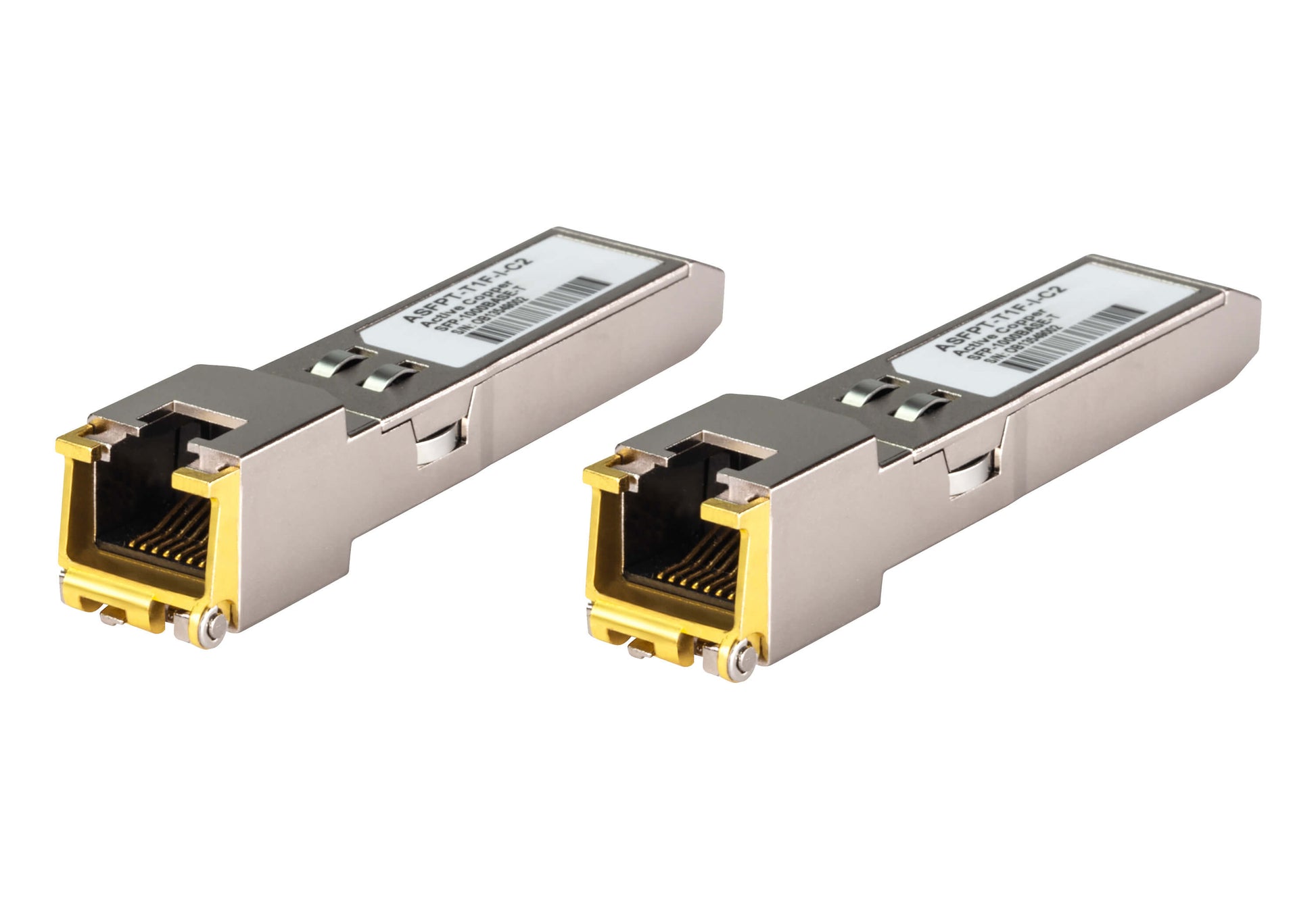 ATEN 2A-143G – Kupfer-SFP-Transceiver, 1 Gbit/s, RJ-45, bis 100 m, 2er-Pack