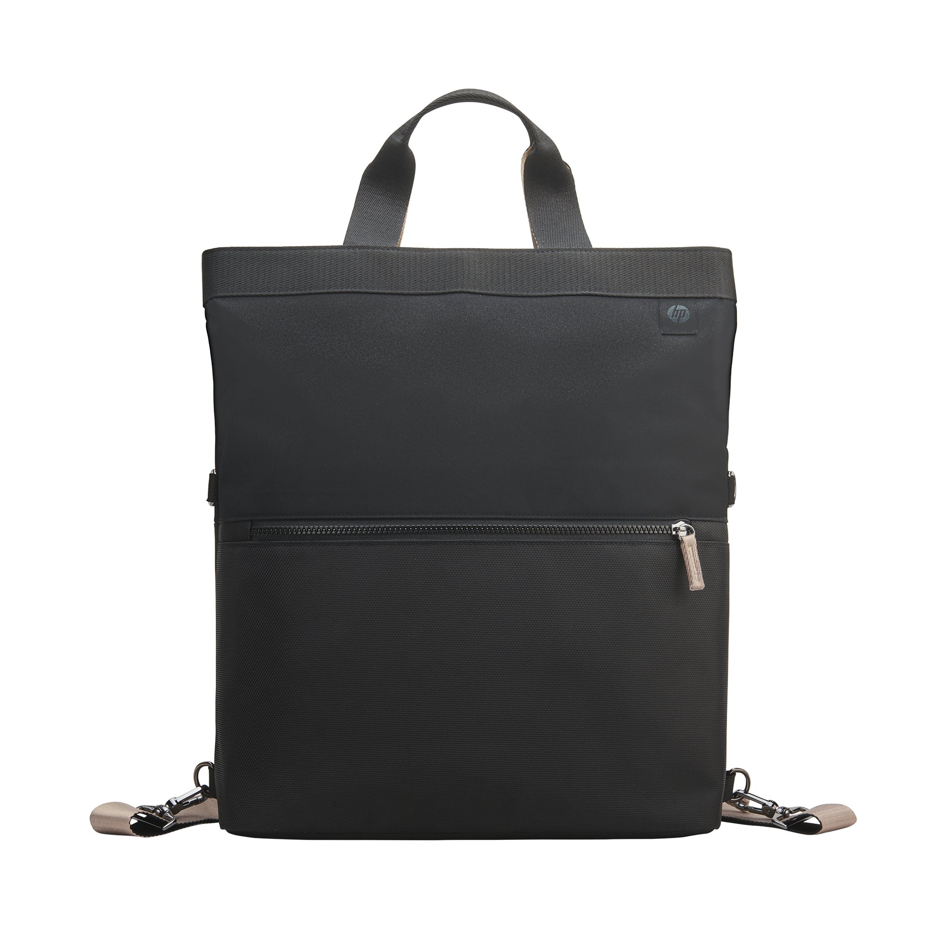 HP Notebook-Rucksack – für 14,1", 18 l, wasserfest, Polyester – Schwarz, 350 × 420 × 130 mm