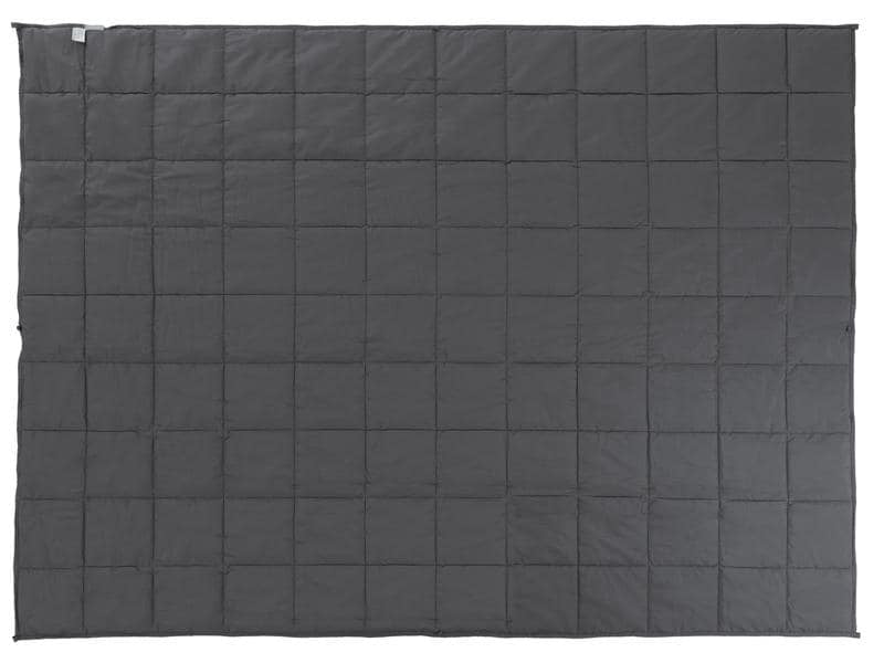 Cocon Gewichtsdecke 6,5 kg, Grau – Öko-Tex Standard 100, Grösse 160 × 210 cm