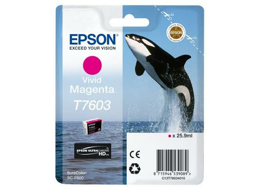 Epson Tintenpatrone 7603, Magenta, 25,9 ml