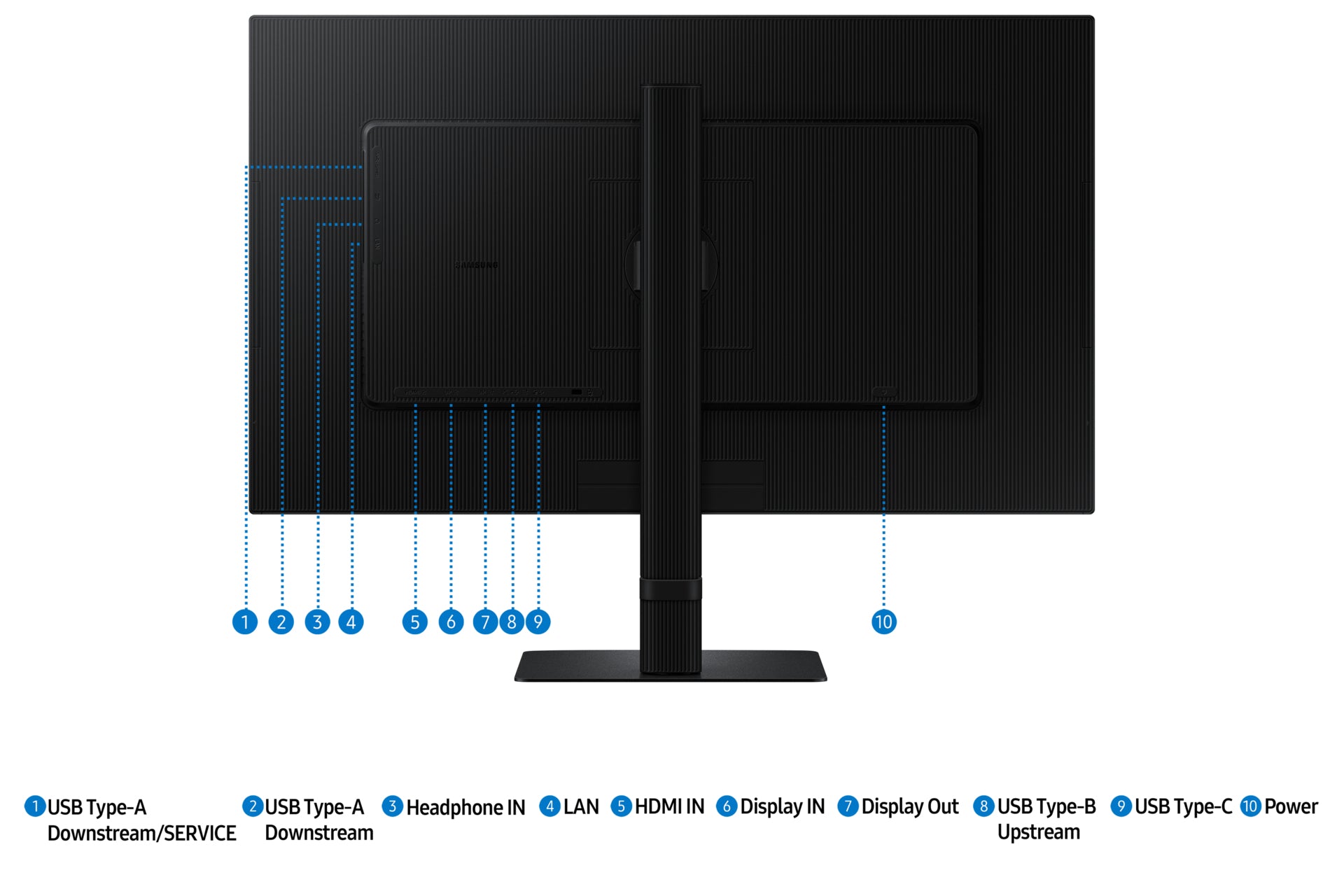 Samsung S27D604Uau – Monitor, 27", 2560 × 1440 (WQHD), LED, Schwarz