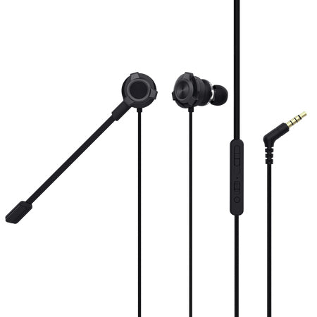 Trust GXT 406 Pine – In-Ear Gaming-Headset, 3,5 mm – für PS4 – schwarz, abnehmbares Mikrofon