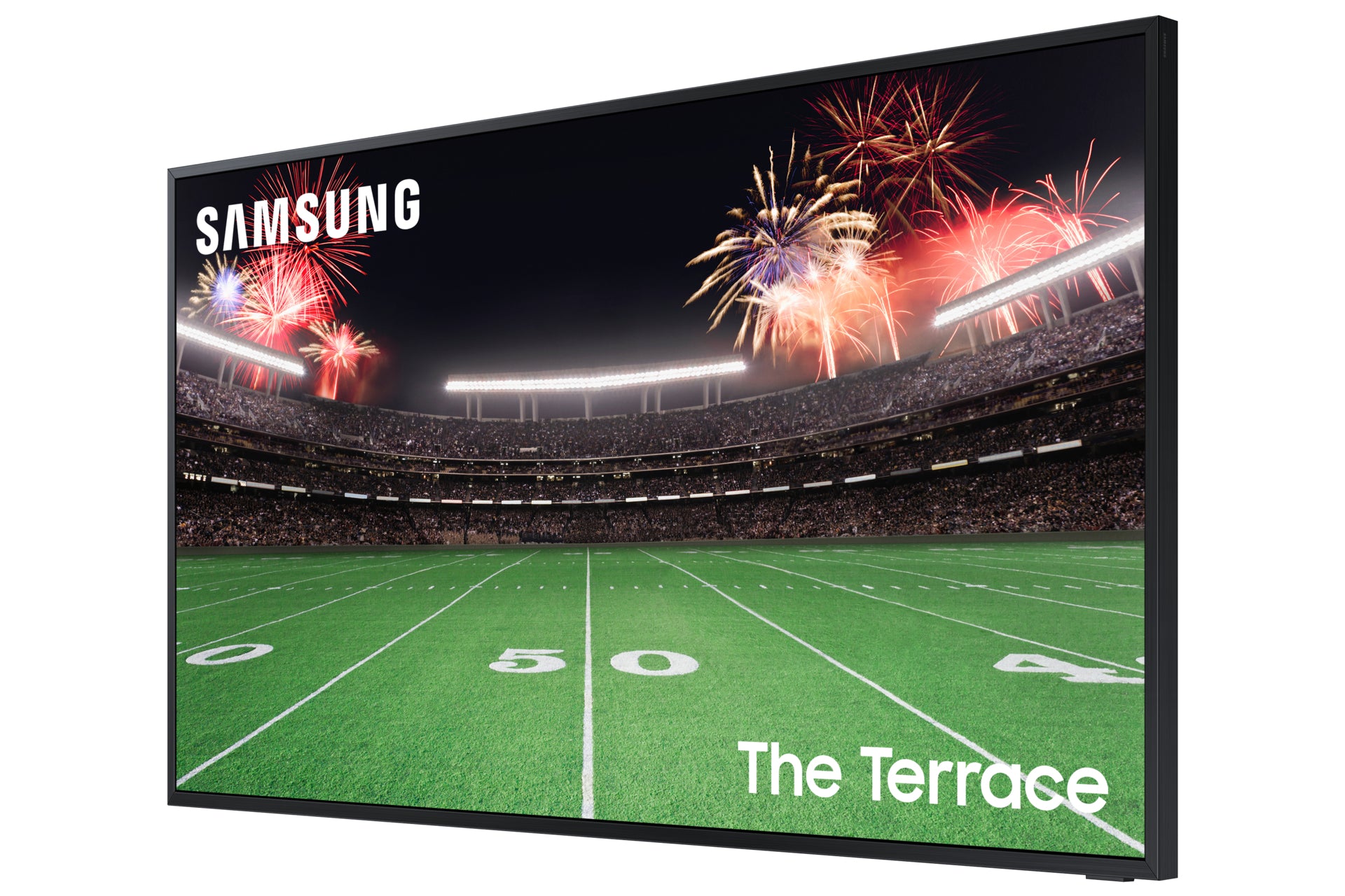 Samsung QE55LST7DATXXN – 55" Outdoor-Signage-Display – 4K UHD – Neo QLED – Tizen – 120 Hz – 2000 cd/m² – IP56