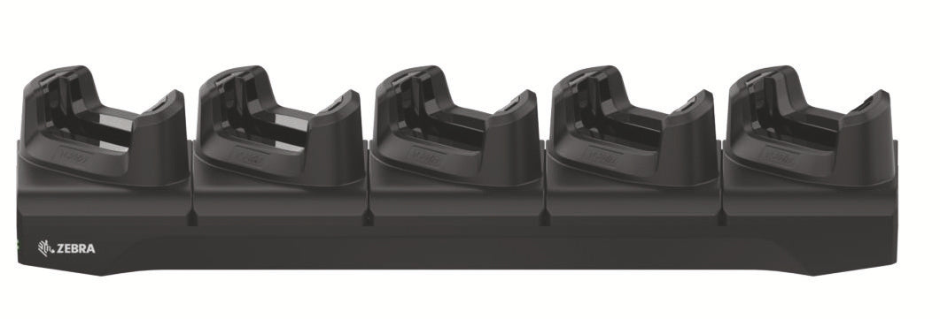 Zebra Mehrfach-Ladestation – Slots ×5 – für Zebra TC22/TC27 – Schwarz