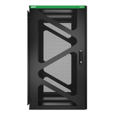 APC NetShelter WX AR124SM – 19" Netzwerkschrank 24U, 600 × 1'037 × 1'156 mm, schwarz, Stahl