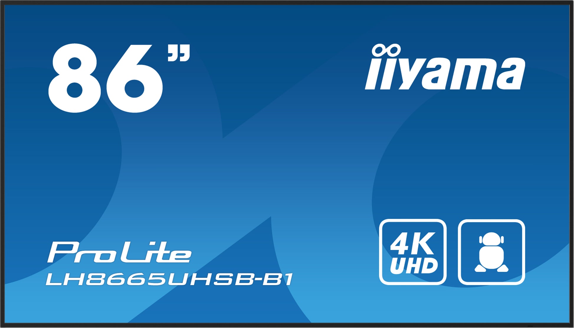 iiyama LH8665UHSB-B1 – 86" LED UHD 4K
