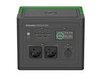 APC OffGrid 500 – Powerstation, 517 Wh, 500 W AC, Li‑Ion, 2× Schuko (Typ F), LCD, Kabelloses Laden