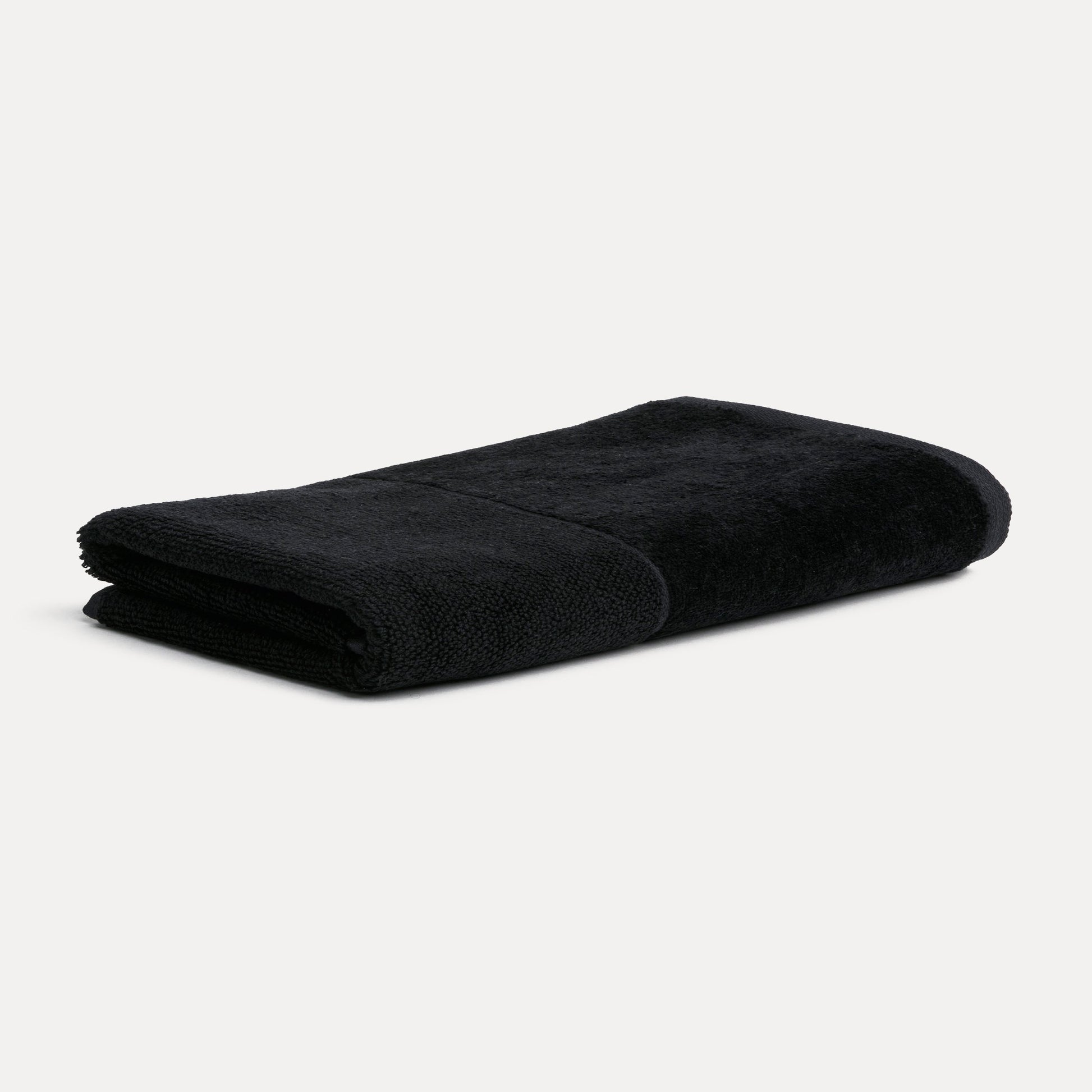 MÖVE Bamboo Luxe Duschtuch – 80 × 150 cm – Schwarz – Baumwolle/Viskose, 630 g/m² – 60 °C
