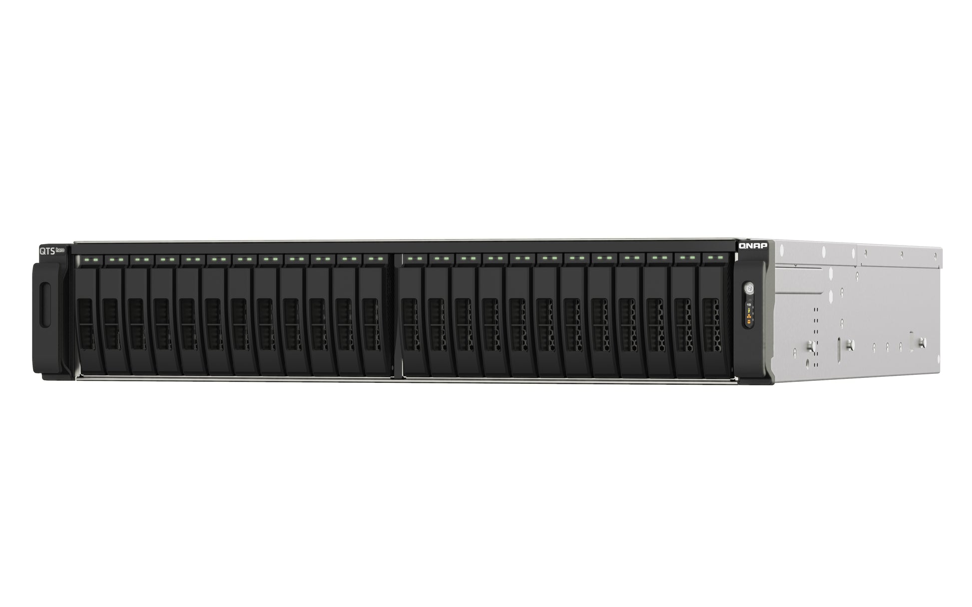 QNAP TS-H 2490FU-7232P-64G Allgemeines Speichergerät – NVMe, 24×2,5" Einschübe, 8C/16T 3,1 GHz