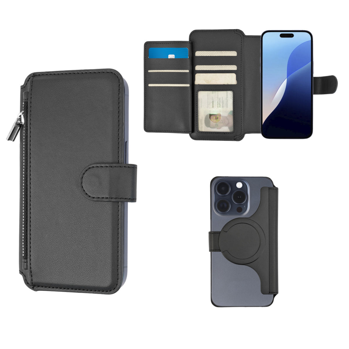 4smarts Halterung – für Apple iPhone 12, Apple iPhone 13, Apple iPhone 14 und andere, 180 × 95 × 20 mm, Kunststoff