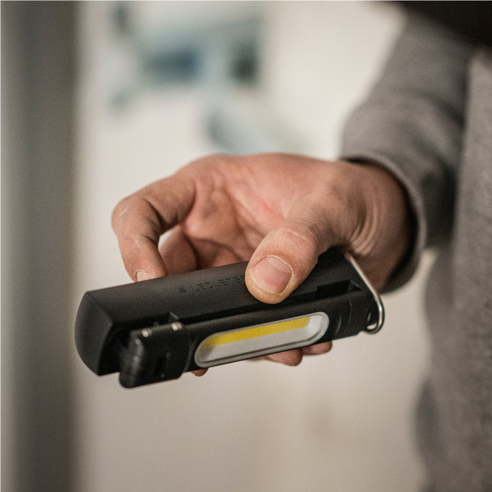 Ledlenser Arbeitsleuchte W6R Work – 500 lm, Akku, IP54 – Schwarz