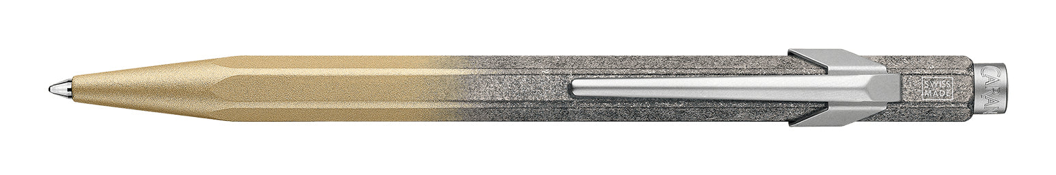 Caran d-Ache Kugelschreiber – Gold, Aluminium