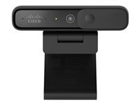 Cisco Desk Kamera – Webcam – Full HD 1080p, Schwarz