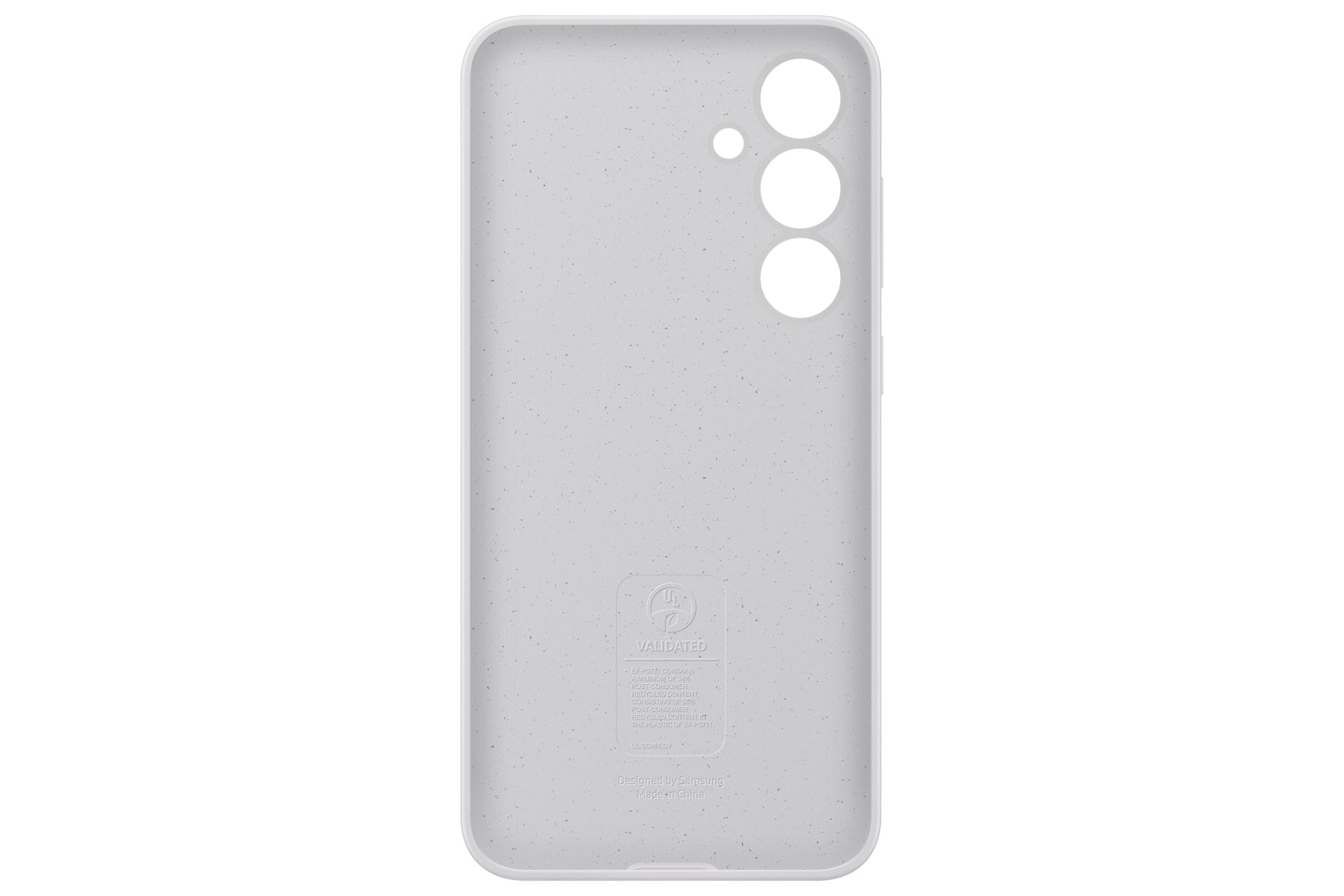 Samsung Backcover – für Samsung Galaxy S24 FE – grau – Silikon