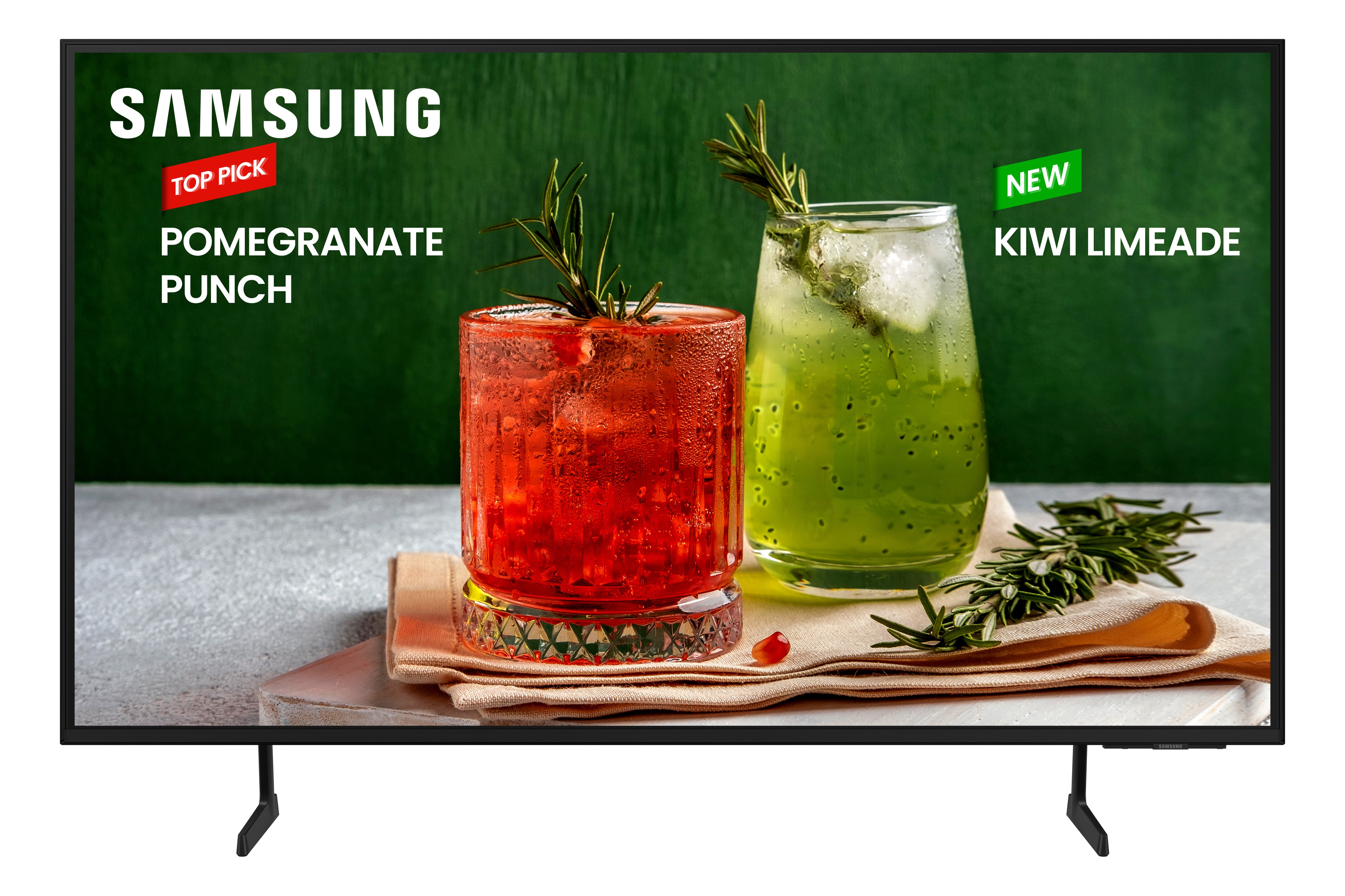 Samsung BE65D-H – Commercial Display-TV, 65", Ultra HD 4K, 300 cd/m²