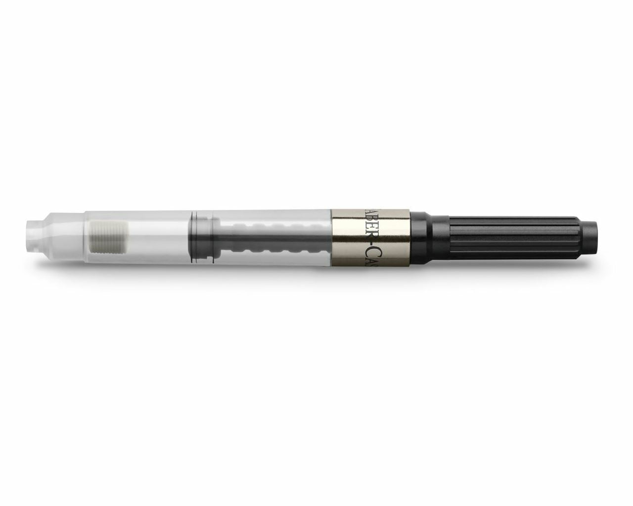 Faber-Castell Kolbenkonverter 148785 Füllhalter-Patrone – Schwarz, Fein, für Füllfederhalter