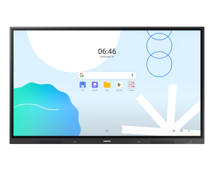 Samsung WA65D – 65" Touch, 3840 × 2160 (4K), IPS, LAN