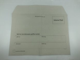 Kunden-artikel Couvert B4, ohne Fenster